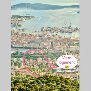 Balcon Du Faron- Proche Gare&centre - Clim , Toulon France